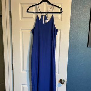 Blue Maxi Dress, Old Navy, Size Large